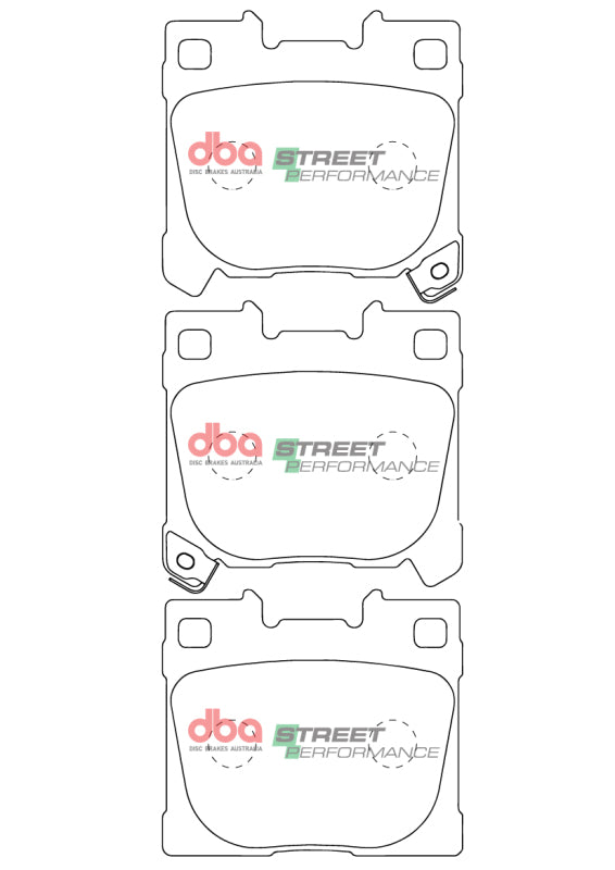 DBA 2022+ Toyota GR Corolla SP Performance Rear Brake Pads