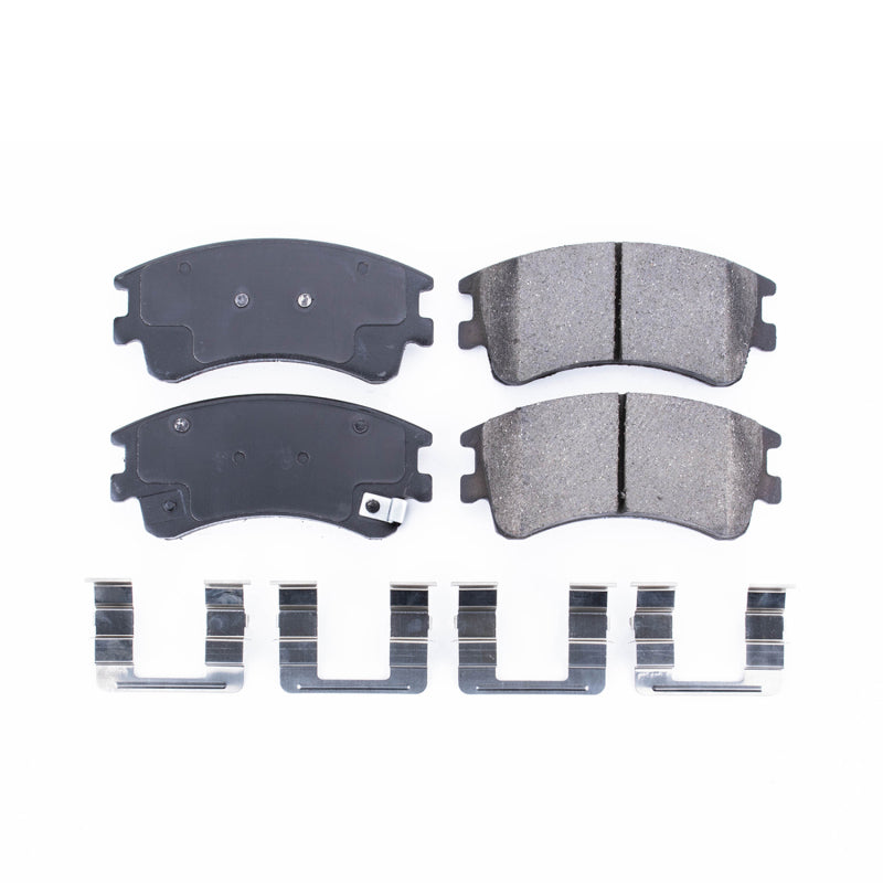 PowerStop Power Stop 03-05 Mazda 6 Front Z17 Evolution Ceramic Brake Pads w/Hardware