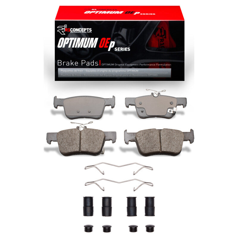 R1 Concepts R1 2019-2025 Acura RDX Rear R1 Optimum OE Pads & Hardware Kit