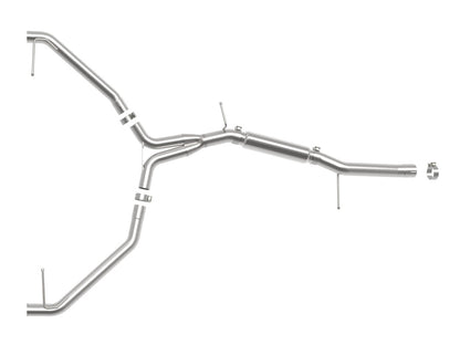 aFe 20-21 Audi A4 L4-2.0L (t) MACH Force-Xp 3in to 2-1/2in 304 SS Axle-Back Exhaust System