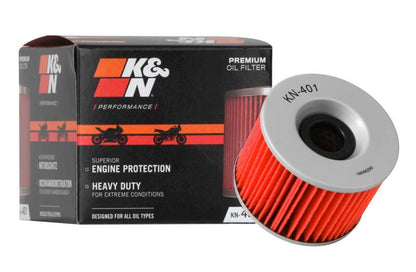 K&N Engineering K&N Honda / Kawasaki / Yamaha / Triumph 3in OD x .75ID x 2.210in H Oil Filter