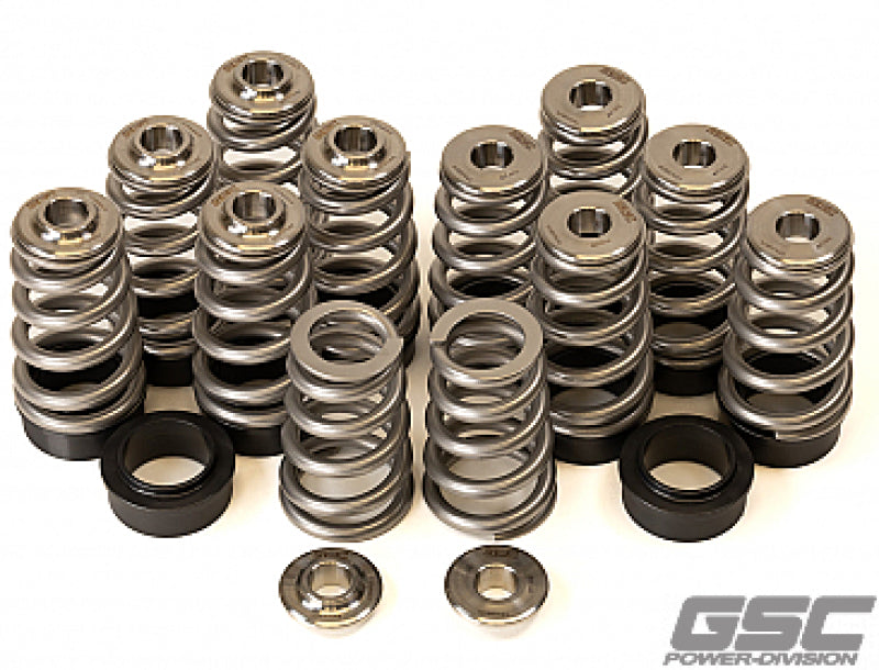 GSC Power Division GSC P-D Toyota G16E Conical Valve Spring and Ti Retainer Kit