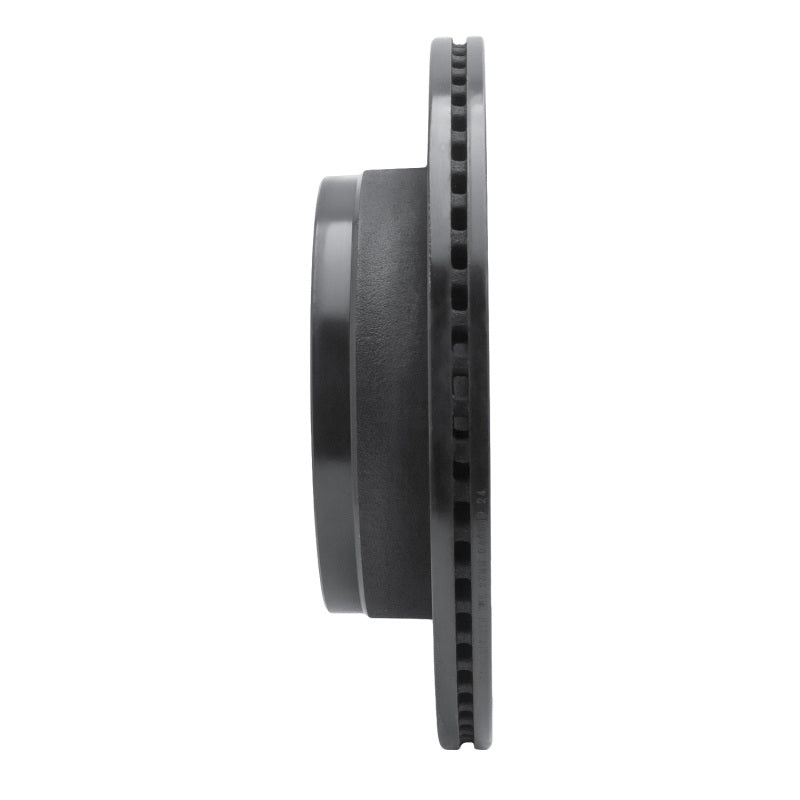 R1 Concepts R1 12-14 Ford F-150 4WD Rear Left Drilled & Slotted Black Brake Rotor
