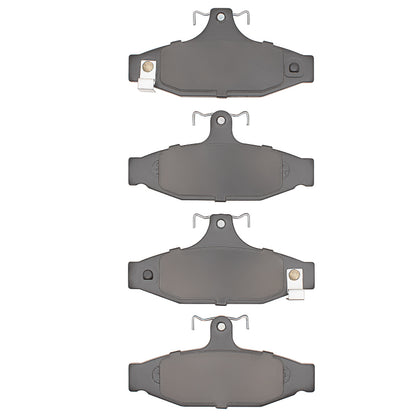 DFC 85-97 Chevrolet Corvette Rear 5000 Advanced Low Metallic Brake Pads
