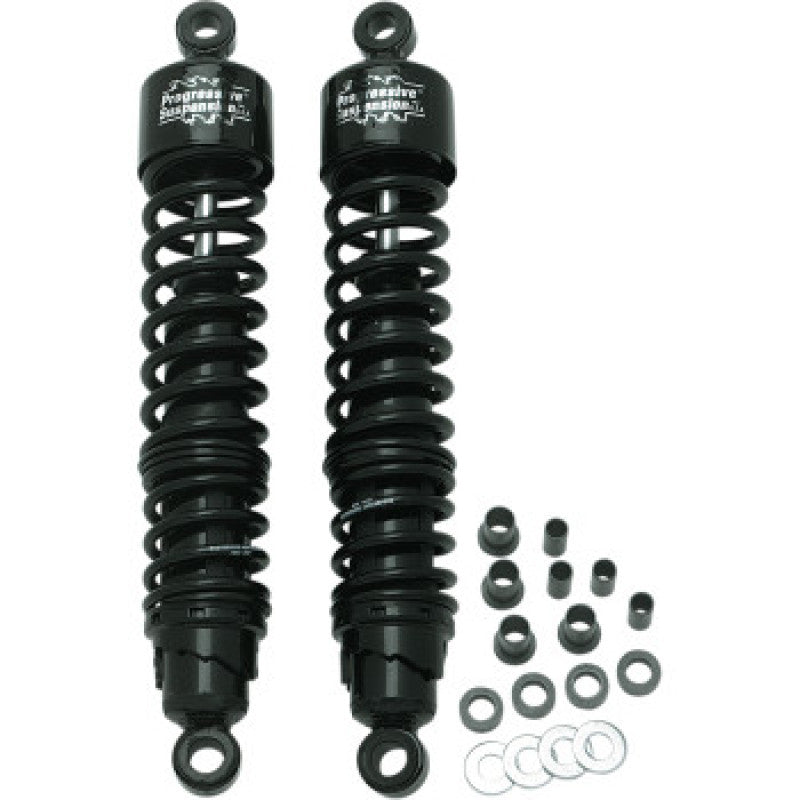 Progressive Harley-Davidson 413 Series Shocks 15.0in - Black