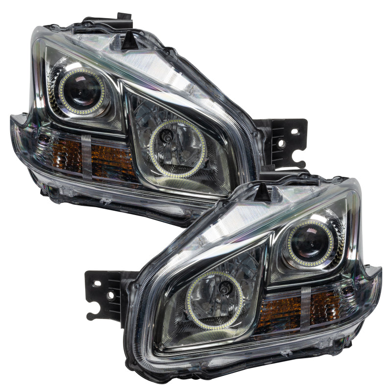 ORACLE Lighting Oracle 09-13 Nissan Maxima SMD HL (Non-HID)-Chrome - ColorSHIFT w/ 2.0 Controller