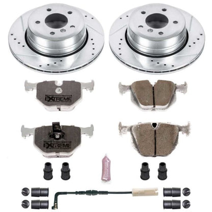 PowerStop Power Stop 06-07 BMW 530xi Rear Z26 Street Warrior Brake Kit