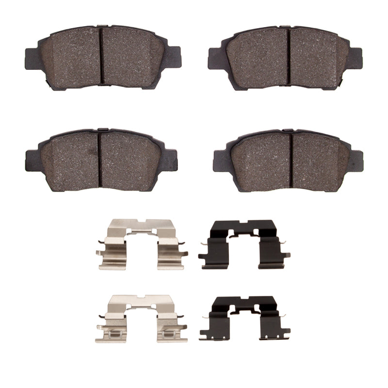 R1 Concepts R1 00-00 Toyota Echo Front Optimum OE Pads & Hardware Kit