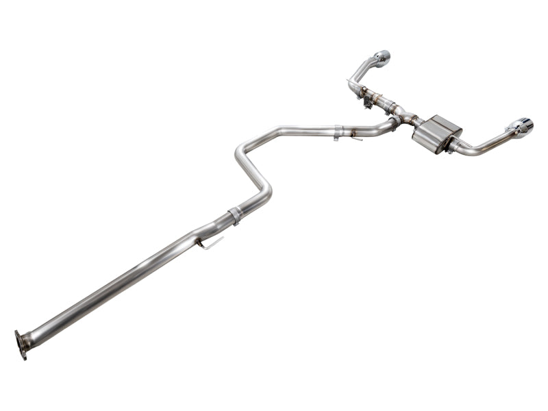 AWE Tuning 22-26 Hyundai Elantra N SwitchPath Cat-Back Exhaust - Chrome Silver Tips