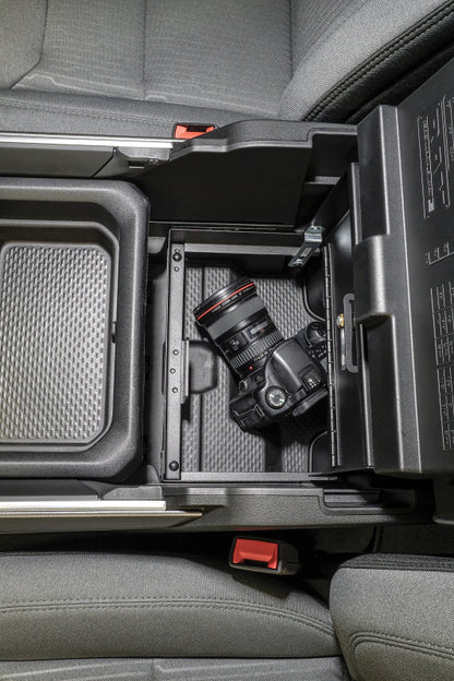 Tuffy Products Tuffy Console Safe W/ Keyed Lock For Ram Trucks W/ Sliding Tray Console