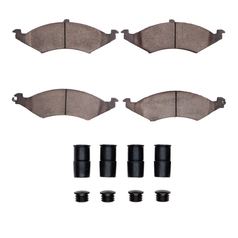 R1 Concepts R1 86-93 Ford Taurus (Excl SHO) Front Optimum OE Pads & Hardware Kit