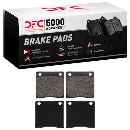 DFC 70-82 Honda Civic Hatchback Front 5000 Advanced Semi Metallic Brake Pads