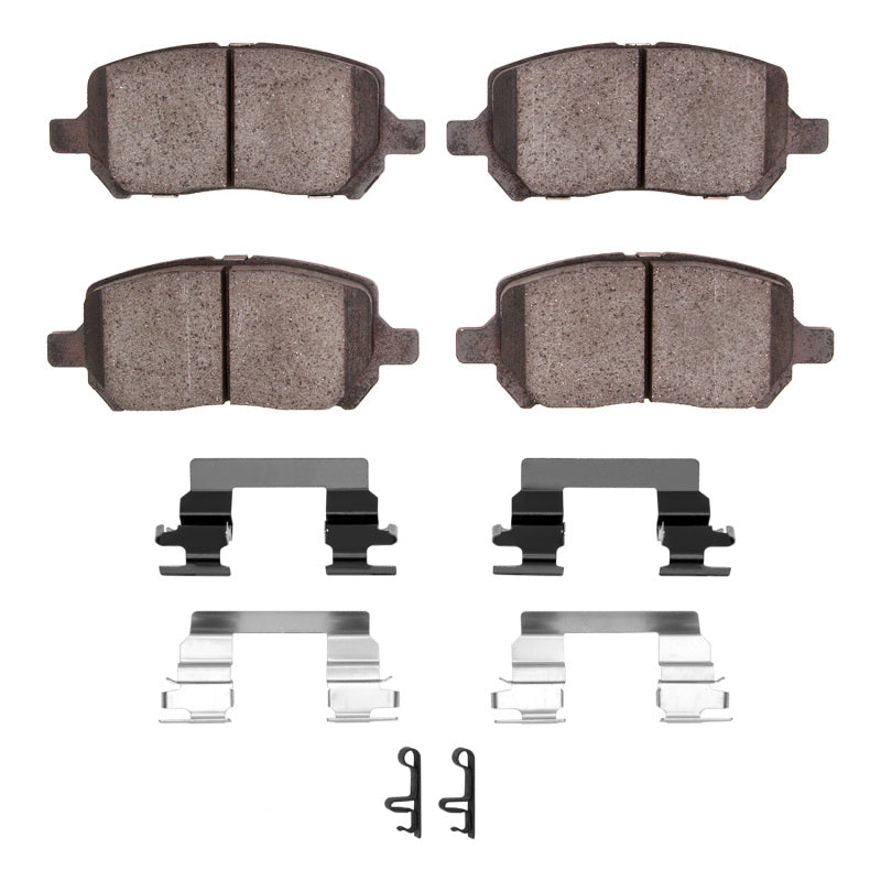 R1 Concepts R1 03-10 Chevrolet Cobalt Front Ceramic Brake Pads & Hardware Kit