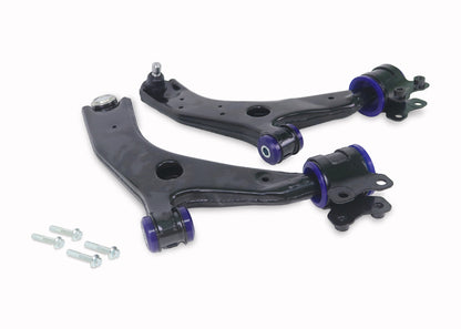 SuperPro 2004 Mazda 3 i Front Lower Control Arm Set w/ Bushings