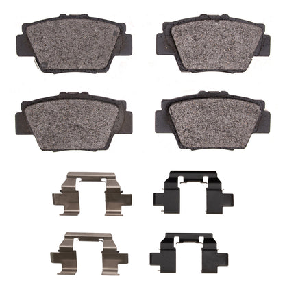 R1 Concepts R1 1997-2005 Acura NSX Rear R1 Optimum OE Pads & Hardware Kit