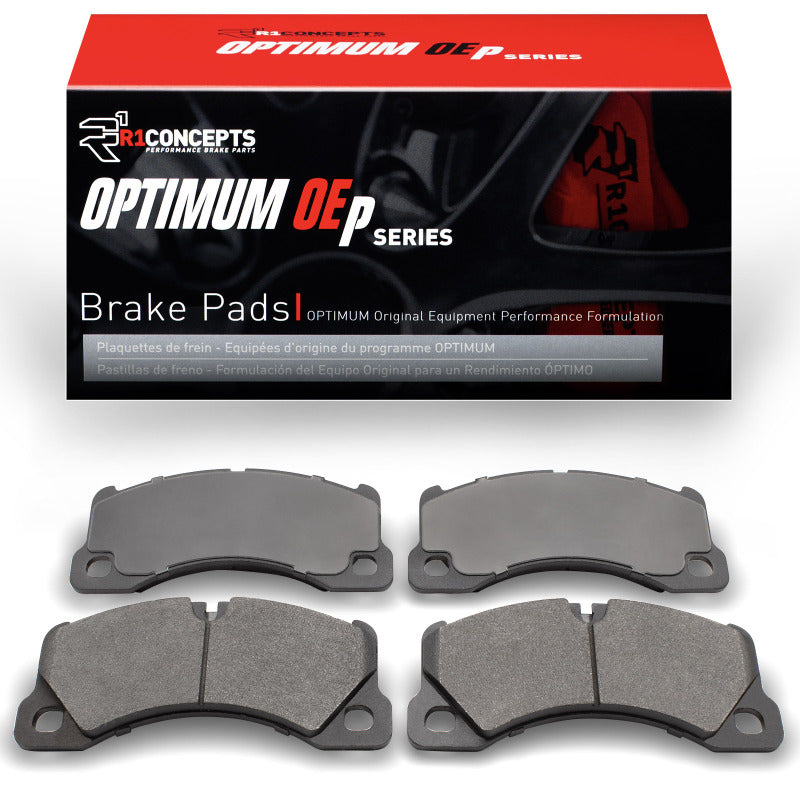 R1 Concepts R1 08-26 Porsche Taycan Front Optimum OE Brake Pads