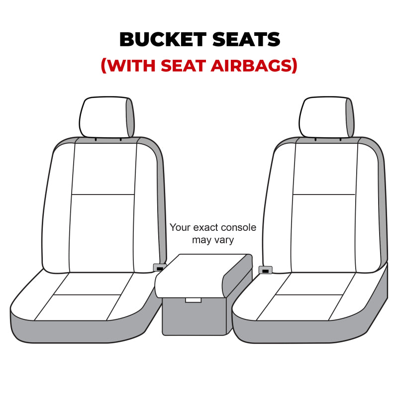 Covercraft 19-20 Ford F150 Polycotton SeatSaver Custom Front Row Seat Covers - Taupe