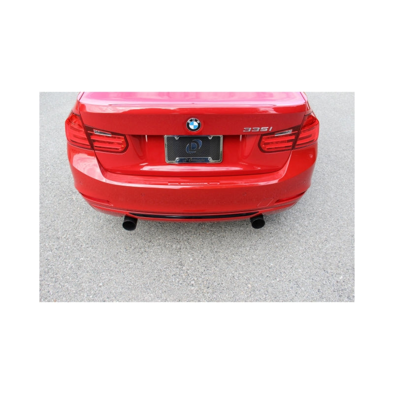 Dinan 12-15 BMW 335i (F30)/14-16 BMW 435i (F32) Free Flow Axleback Exhaust System - Black Tips