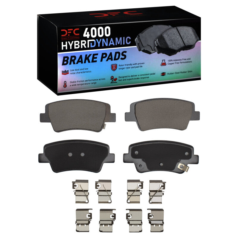 DFC 21-25 Hyundai Elantra Rear 4000 HybriDynamic Brake Pads and Hardware Kit