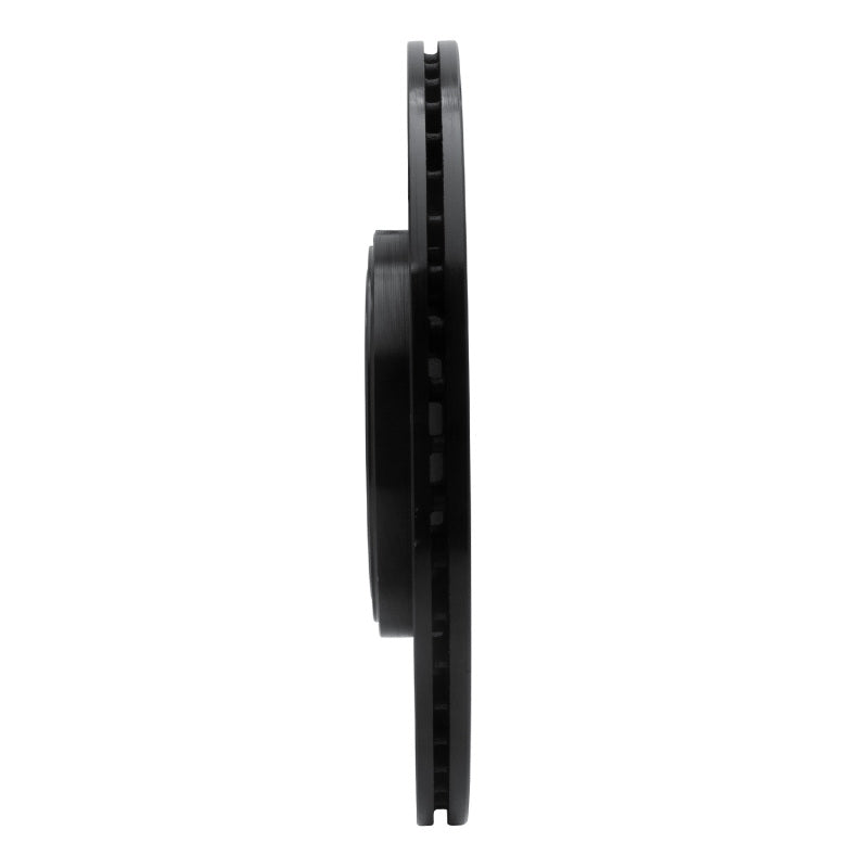 R1 Concepts R1 06-15 Jaguar Super V8 Rear Left Drilled & Slotted Black Brake Rotor