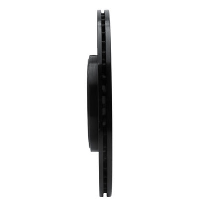 R1 Concepts R1 06-15 Jaguar Super V8 Rear Left Drilled & Slotted Black Brake Rotor