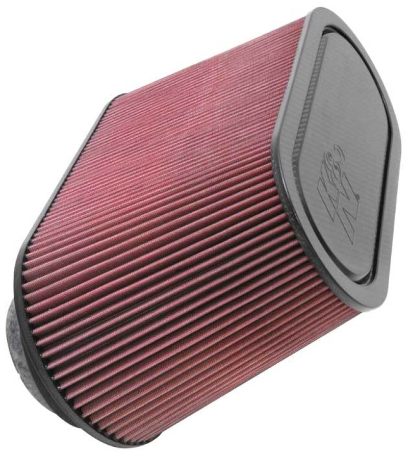 K&N Engineering K&N Custom Racing Unique Oval Tapered Filter 17.313in OL B/7.75in OW B/14.625inOL T/6.125inOW T/9in