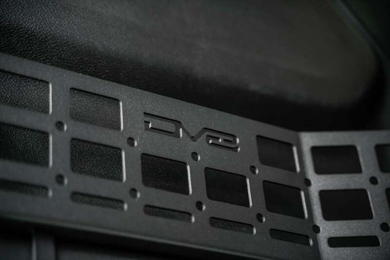 DV8 Offroad 18-20 Jeep Wrangler (JL)/Gladiator (JT) Front Door Pocket Molle Panels