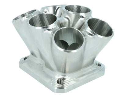 Turbozentrum 117620 6-Cyl. CNC stainless steel turbo manifold Collector T4 Twinscroll without external Wastegate port