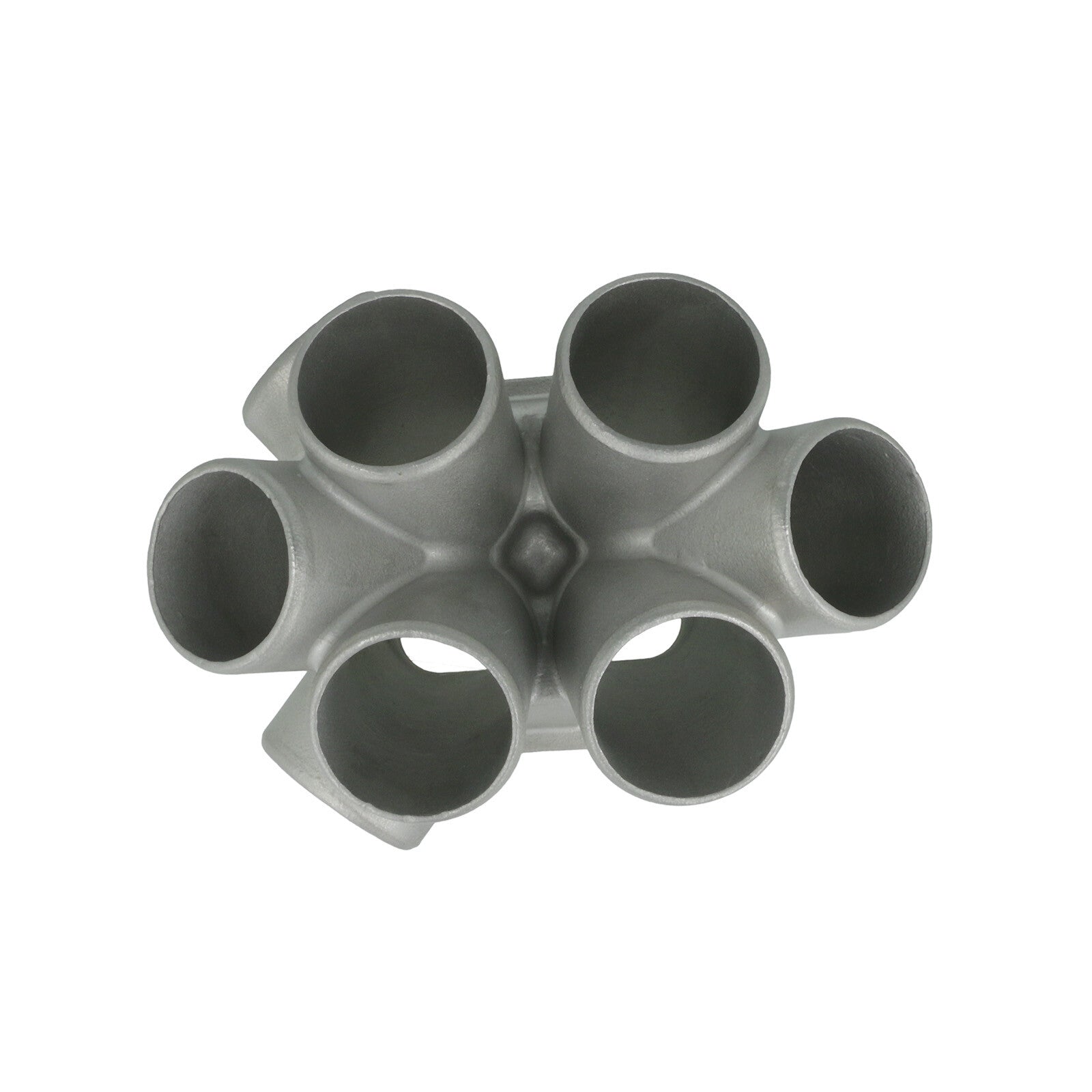 Turbozentrum 290628 6-Cylinder Stainless Steel Turbo Collector T4 Twinscroll (int. WG & ext. WG)