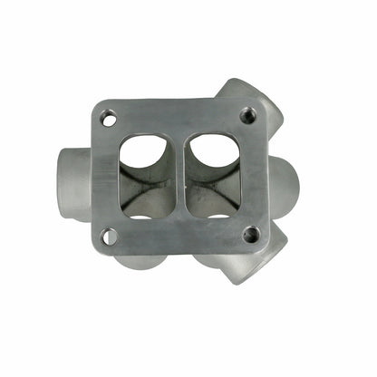 Turbozentrum 290628 6-Cylinder Stainless Steel Turbo Collector T4 Twinscroll (int. WG & ext. WG)