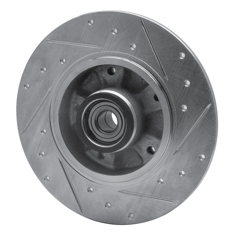 R1 Concepts R1 11-15 Renault Fluence (Mexico) Rear Left Drilled & Slotted Silver Brake Rotor