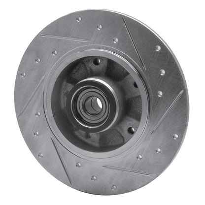 R1 Concepts R1 11-15 Renault Fluence (Mexico) Rear Left Drilled & Slotted Silver Brake Rotor