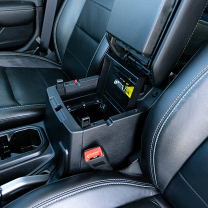 Tuffy Products Tuffy Console Safe W/ Keyed Lock For Jeep Wrangler & Gladiator