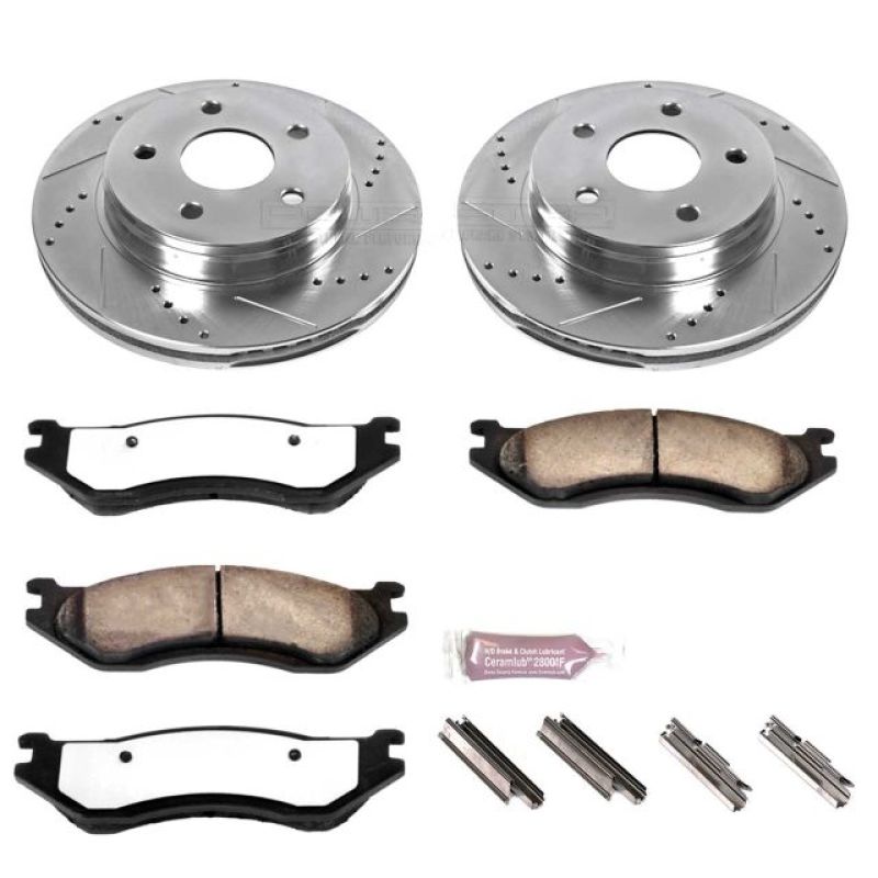 PowerStop Power Stop 03-05 Dodge Ram 1500 Front Z36 Truck & Tow Brake Kit