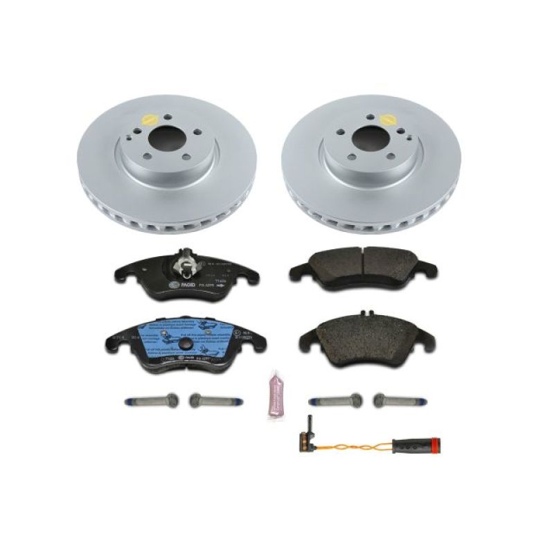 PowerStop Power Stop 13-14 Mercedes-Benz C300 Front Euro-Stop Brake Kit