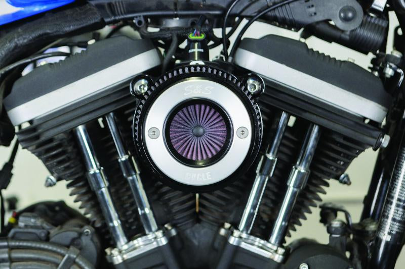 S&S Cycle 2007+ XL Models Stealth Air Stinger Kit w/ S&S Ring