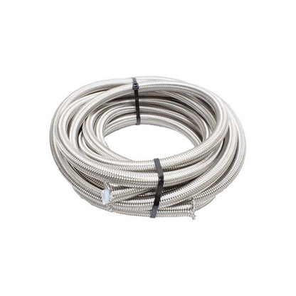 Snow Performance Snow 8AN Braided Stainless PTFE Hose - 15ft