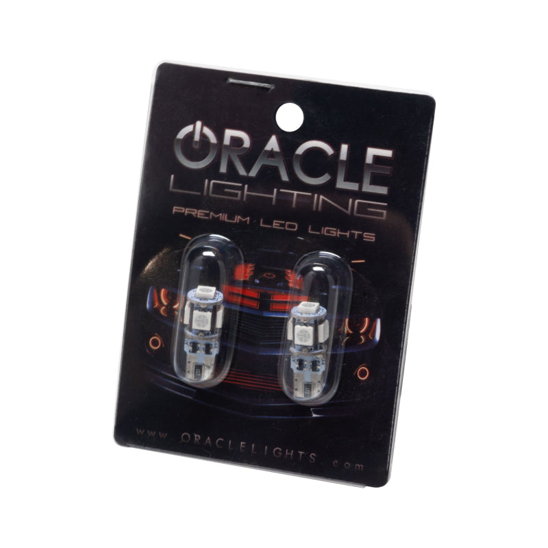 ORACLE Lighting Oracle T10 5 LED 3 Chip SMD Bulbs (Pair) - Purple