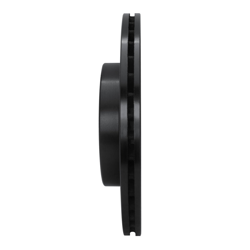 R1 Concepts R1 90-95 Mercedes-Benz 300CE Front Right Drilled & Slotted Black Brake Rotor