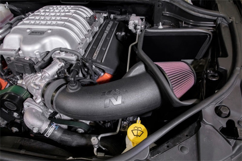 K&N Engineering K&N 18-19 Jeep Grand Cherokee Trackhawk V8-6.2L F/I AirCharger Performance Intake