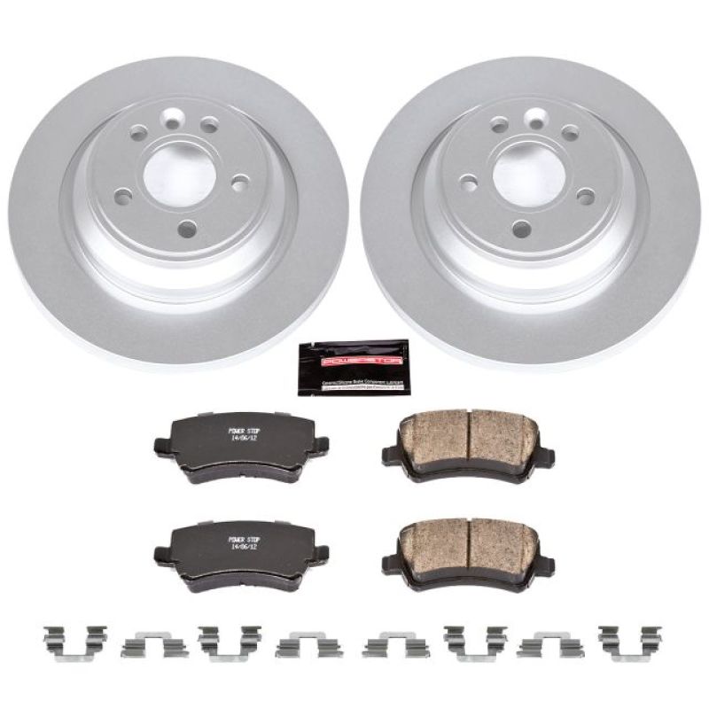 PowerStop Power Stop 11-18 Volvo S60 Rear Z23 Evolution Sport Coated Brake Kit