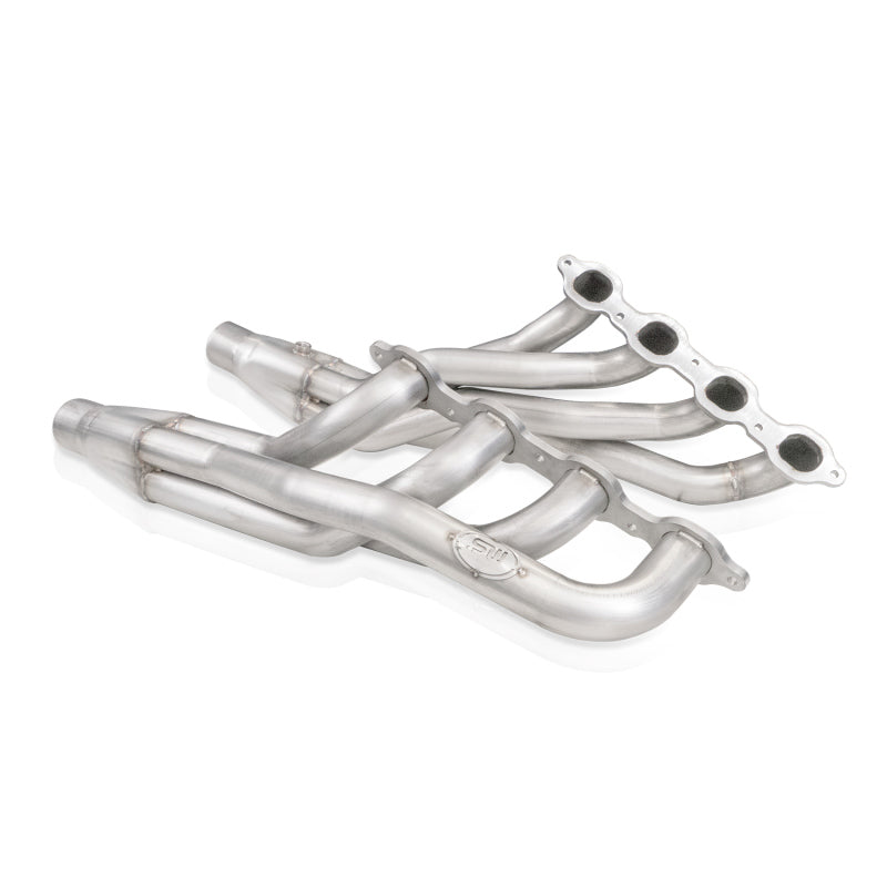 Stainless Works 2020-21 Silverado HD 6.6L 2in Long Tube Header Kit Performance Connect