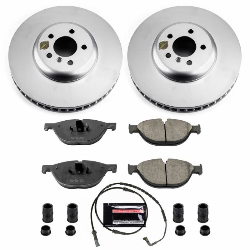 PowerStop Power Stop 09-10 BMW 750i Front Z23 Evolution Sport Coated Brake Kit