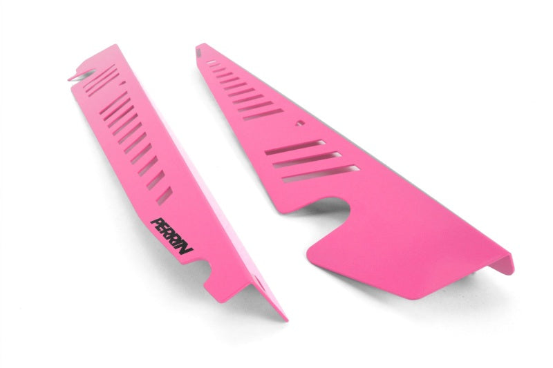 Perrin Performance PERRIN 15-21 Subaru WRX/STI Fender Shroud Set - Hyper Pink