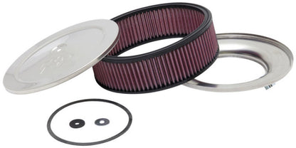 K&N Engineering K&N Custom Round Filter 5-1/8in FLG / 9in OD x 4-1/8in HW/VENT