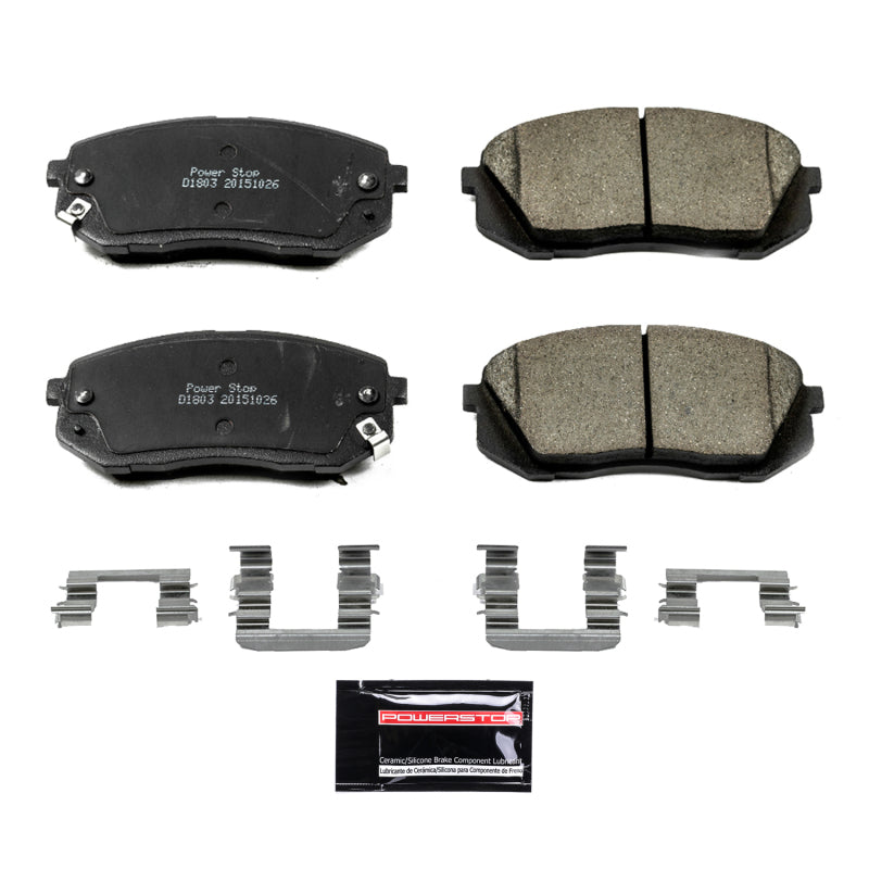 PowerStop Power Stop 15-16 Hyundai Sonata Front Z23 Evolution Sport Brake Pads w/Hardware