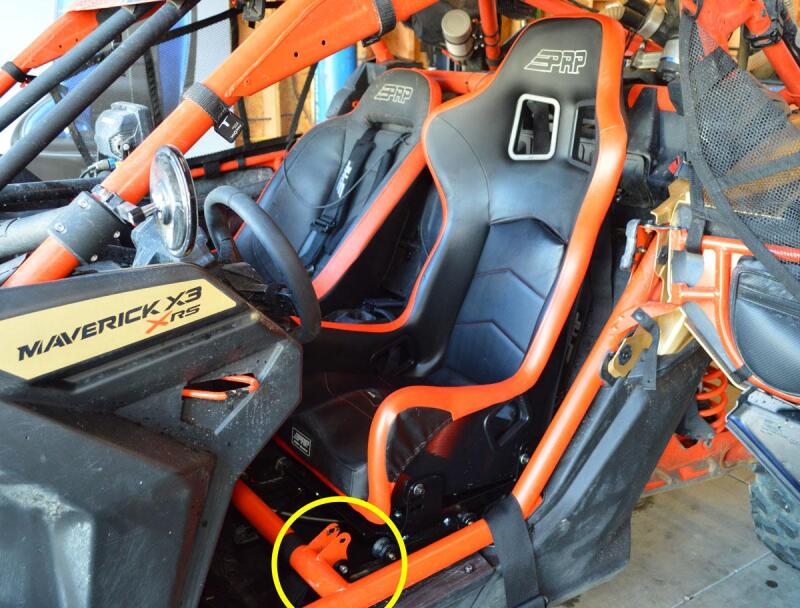 PRP Seats PRP Can-Am Maverick X3 Composite Seat Mounting Kit