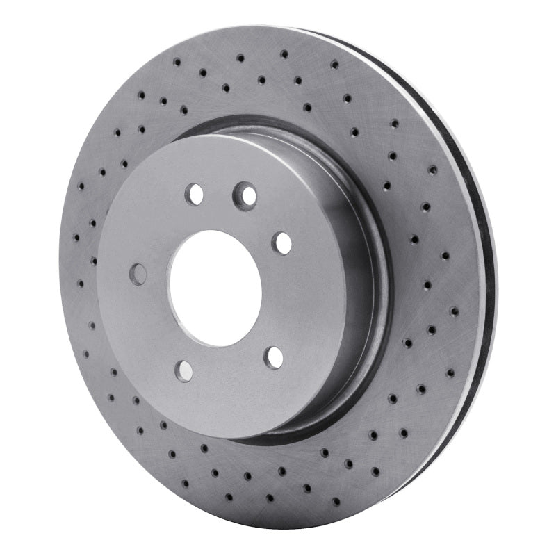 DFC 00-06 Jaguar XKR Rear Drilled Brake Rotor