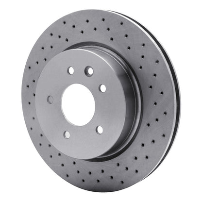DFC 00-06 Jaguar XKR Rear Drilled Brake Rotor