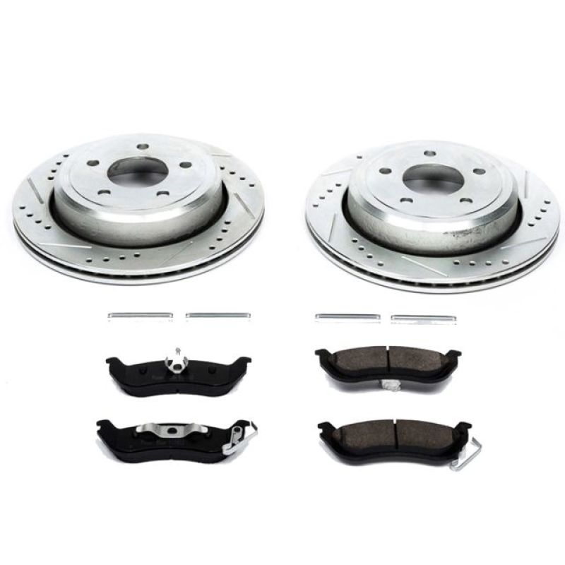PowerStop Power Stop 03-11 Ford Crown Victoria Rear Z23 Evolution Sport Brake Kit
